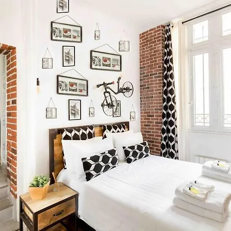 Apartamento M2- Modern Loft In Le Marais, Bright And Comfortable