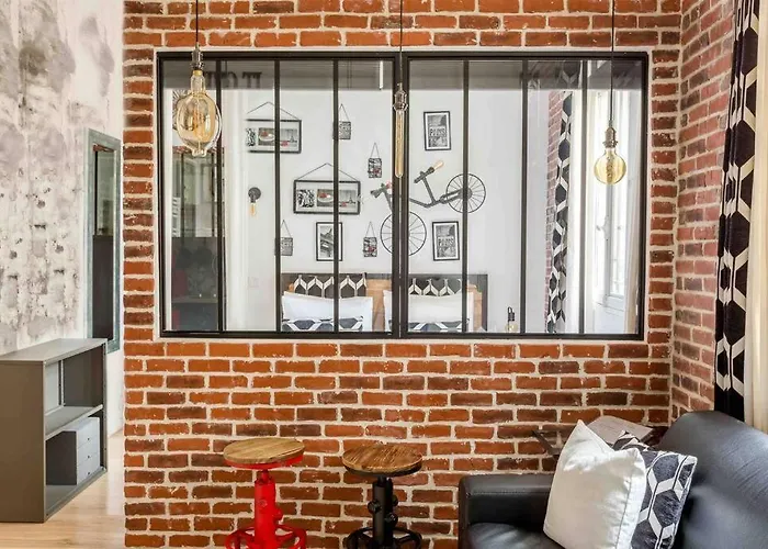 M2- Modern Loft In Le Marais, Bright&comfortable