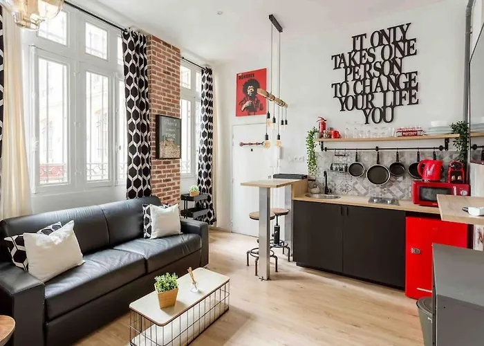 M2- Modern Loft In Le Marais, Bright&comfortable Paris