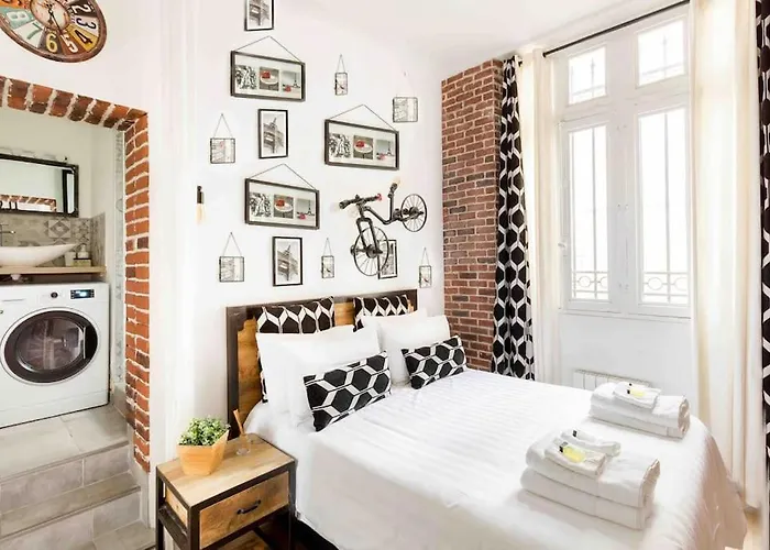 Lejlighed M2- Modern Loft In Le Marais, Bright And Comfortable
